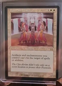 Fountain Watch Mercadian Masques MTG Regular Lightly Played - Image 3