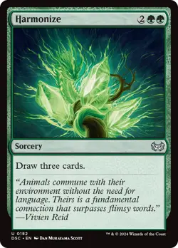 Harmonize [Duskmourn: House of Horror Commander] Magic MTG - Image 1