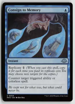 Consign to Memory Lightly Played 54 Modern Horizons 3 Magic: The Gathering - Image 1