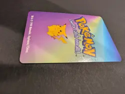 Vintage 1998 KFC Pokemon Pikachu Card (Ungraded) - Image 3
