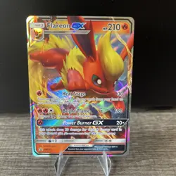Flareon GX SM171 Sun & Moon Black Star Promo Holo Rare Pokemon TCG NM/VLP - Image 2