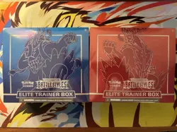 Pokemon TCG Sword & Shield Battle Styles Elite Trainer Box ETB SET of 2 Sealed - Image 1