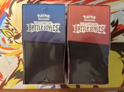 Pokemon TCG Sword & Shield Battle Styles Elite Trainer Box ETB SET of 2 Sealed - Image 2