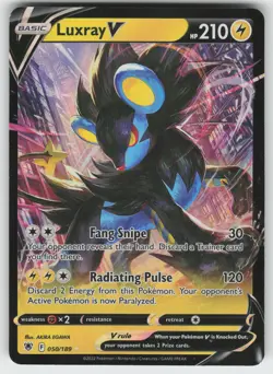 Luxray V Ultra Rare SWSH10: Astral Radiance 050/189 Pokemon - Image 1