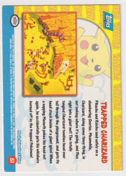 1999 Topps Pokemon #25 Pikachu TV Animation Edition Series MINT - Image 2