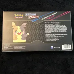 Pokemon TCG: Crown Zenith Premium Playmat Collection Morpeko V-Union Box NEW - Image 2