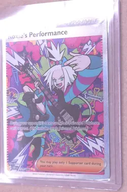Pokemon TCG Roxie's Performance special illustration 121/086 Me04: Chaos Rising - Image 3