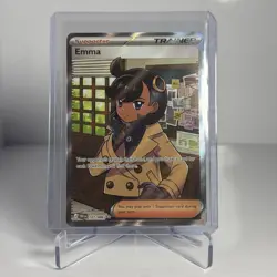 Trainer Emma 107/086 Chaos Rising Full Art Ultra Rare Pokemon TCG 2026 - Image 1
