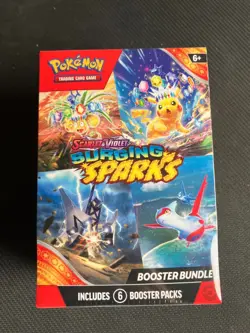 Pokemon TCG Scarlet & Violet Surging Sparks Booster Bundle Factory Sealed New - Image 1