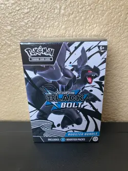 Pokemon Scarlet & Violet Black Bolt Factory Sealed Booster Bundle - Image 1