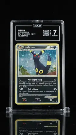 UMBREON 2011 POKEMON HEARTGOLD & SOULSILVER #22/95 CALL OF LEGENDS HOLO TAG 7 - Image 1