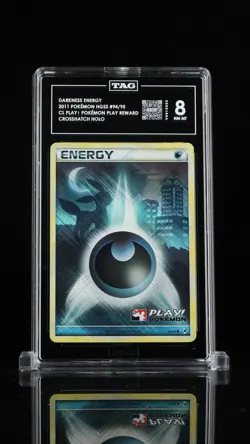 DARKNESS ENERGY 2011 POKEMON HG & SS #94/95 CALL OF LEGENDS PLAY! TAG 8 - Image 1