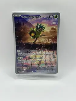 Teal Mask Ogerpon 123 Pokemon TCG: Twilight Masquerade Black Star Promo SEALED - Image 1
