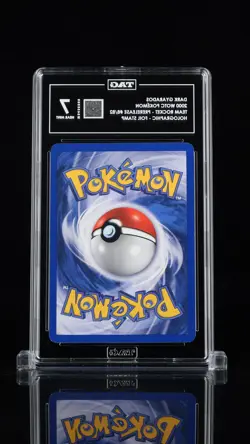 DARK GYARADOS 2000 WOTC POKEMON #8/82 TEAM ROCKET - PRERELEASE TAG 7 - Image 2