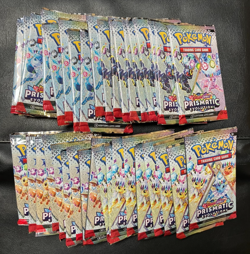 (36x) Pokemon Prismatic Evolutions Random Art Booster Packs New Factory Sealed - Image 1
