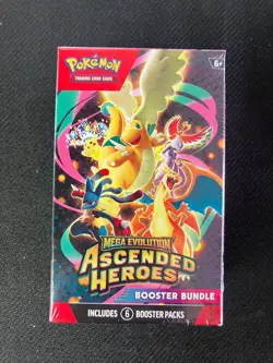 Pokemon Mega Evolution Ascended Heroes Booster Bundle Box - Image 1