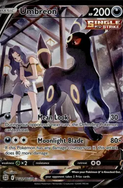 Umbreon V TG22/TG30 Holo Brilliant Stars Trainer Gallery NM - Image 1