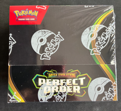 Pokemon TCG Mega Evolution Perfect Order Booster Box Sealed - Image 1