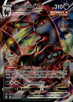 Umbreon VMAX 095/203 Holo Rare VMAX Evolving Skies NM - Image 1
