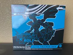 Pokemon TCG Black Bolt Elite Trainer Box ETB Brand New Sealed - Image 1