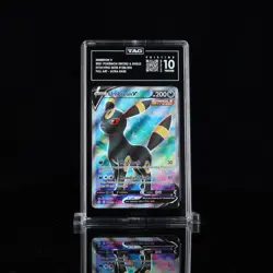 TAG 10 PRISTINE 2021 POKEMON EVOLVING SKIES UMBREON V #188 POP 1 - Image 1
