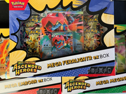 Pokemon TCG Ascended Heroes Ex Box Set of 3 NEW & Sealed Lot - Image 1