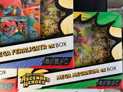 Pokemon TCG Ascended Heroes Ex Box Set of 3 NEW & Sealed Lot - Image 3