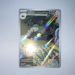 The Pokemon Company Pokemon TCG Lairon 184/167 Twilight Masquerade IR Holo - Image 2