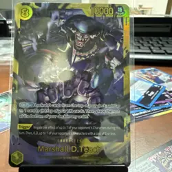 Marshall.D.Teach SEC op16-119 The time of battle ONE PIECE TCG OP-16 - Image 1