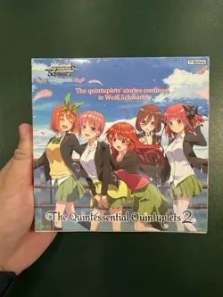 Weiss Schwarz Quintessential Quintuplets 2 Booster Box Sealed - Image 1