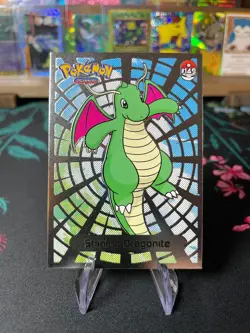 SHINING DRAGONITE Non-TCG 2024 SHINY POKEMON Card Kanto Peru Foil NM - Image 1