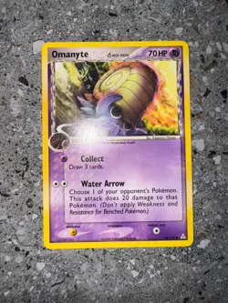 Pokemon TCG Cards Omanyte 74/110 Holon Phantoms NM - Image 3