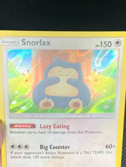 Snorlax 158/214 Holo - Pokemon Card - NM - Image 3