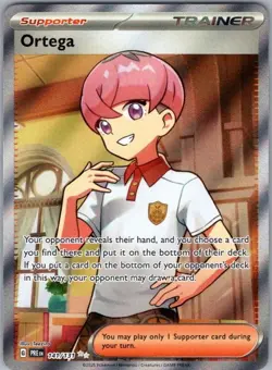 Pokemon Card Ortega 141/131 Prismatic Evolutions - Near Mint - Image 1