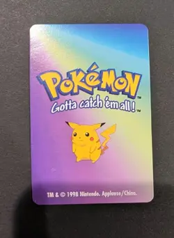 Vintage 1998 KFC Pokemon Charizard Card (Ungraded) - Image 2