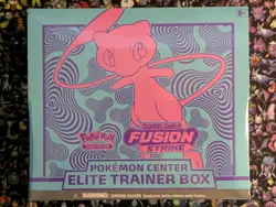 Fusion Strike Pokemon Center Sword and Shield Elite Trainer Box PC ETB Sealed - Image 1