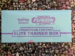 Fusion Strike Pokemon Center Sword and Shield Elite Trainer Box PC ETB Sealed - Image 3