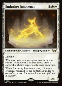 [1x] Enduring Innocence Near Mint, English Duskmourn: House of Horror MTG Magic - Image 1