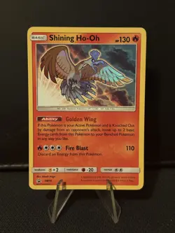 Pokemon TCG Shining HO-OH Sun & Moon Sm70 Promo - Image 1