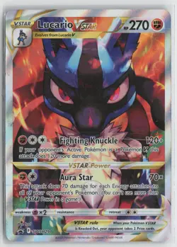 Lucario VSTAR SWSH291 Holo Promo Sword & Shield Promo Pokemon NM - Image 1