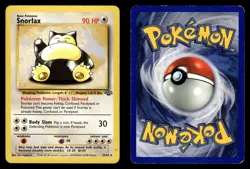 Snorlax 27/64 Unlimited Rare Jungle Pokemon Card - Image 1