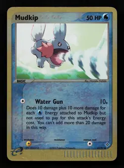 Mudkip 65/97 Reverse Holo Common Dragon Pokemon Card - Image 1