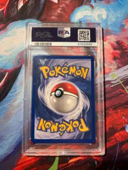 Pokemon TCG Machamp Base Set 8/102 Holo Unlimited Holo Rare PSA 9 - Image 2