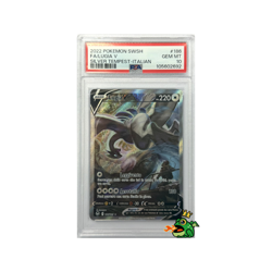 2022 Pokemon ITA Lugia V Full Art #186 Silver Tempest PSA 10 GEM MINT - Image 1