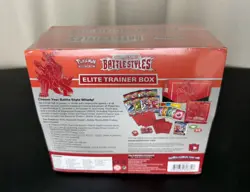 Pokemon Sword & Shield Battle Styles Elite Trainer Box TCG Sealed(Slight Damage) - Image 5