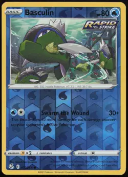 Basculin 070/264 NM Fusion Strike Common Reverse Holo Pokemon - Image 1