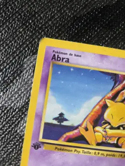 Pokemon French 1st Edition Abra Base Set #043/102 - Image 3