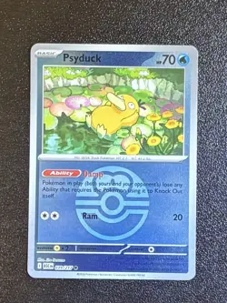 Psyduck (Love Ball) 039/217 Ascended Heroes Common Pokemon Reverse Holo NM - Image 1