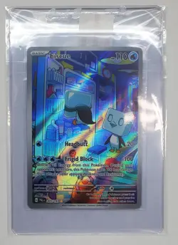 Eiscue Illustration Rare Holo - 205/193 - Paldea Evolved Pokemon 2023 TCG - Image 1