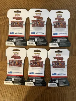 Pokemon TCG Scarlet & Violet Destined Rivals Sealed Booster Pack Lot 6 English - Image 2